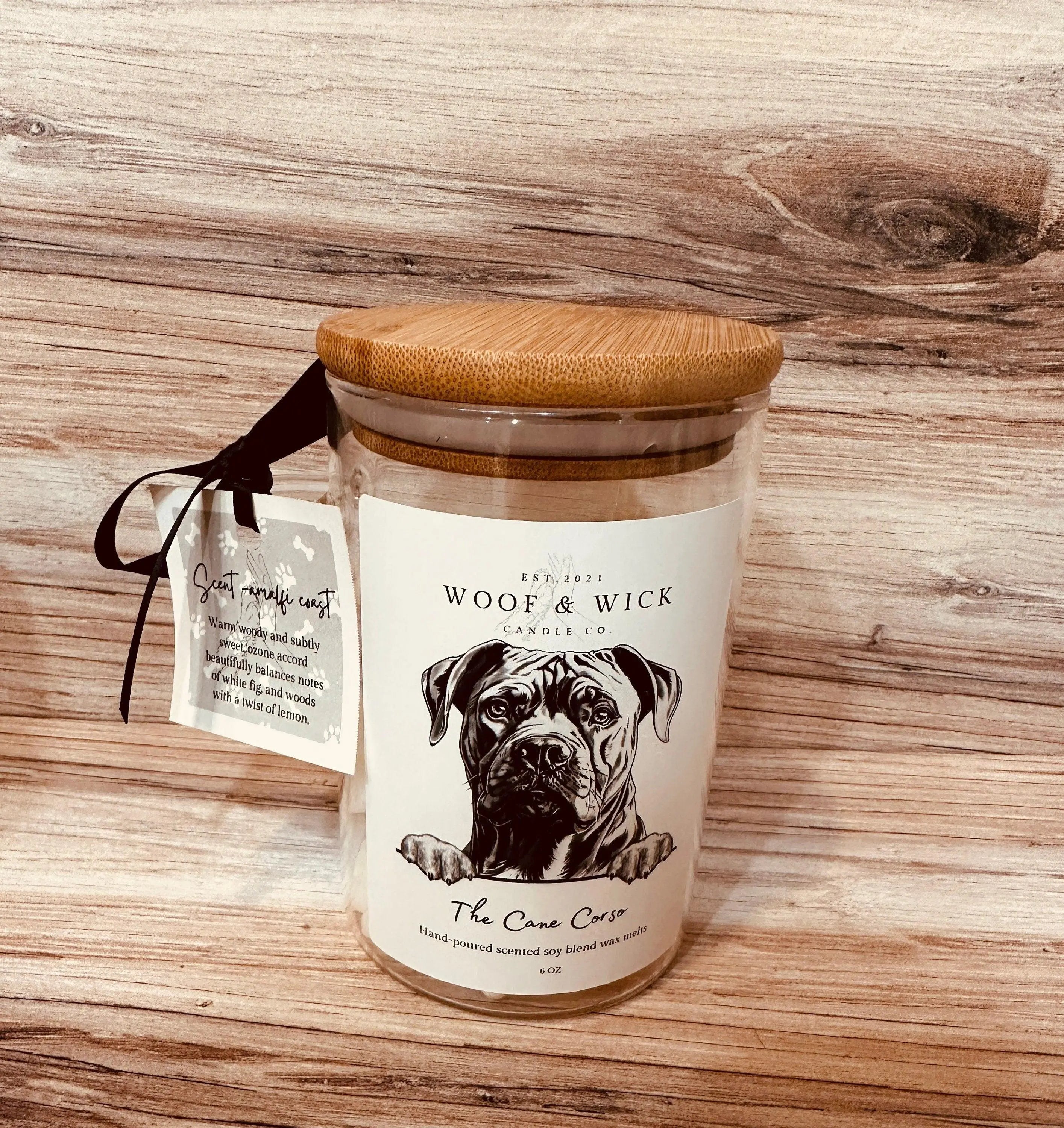 The Cane Corso - STRONG SCENTED Personalized Dog Breed Soy Wax Melts | Gift Ideas | Spring Scents | Wax Tarts | spring | - Woof & Wick Candle Co.